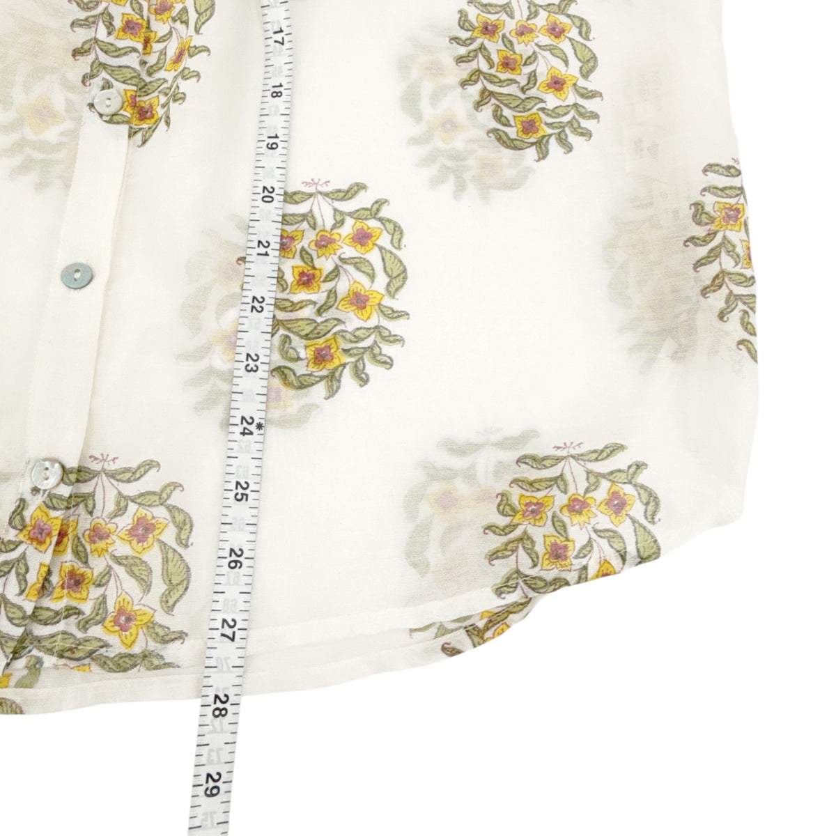 ALIX of BOHEMIA Poet Buttercup Blouse S