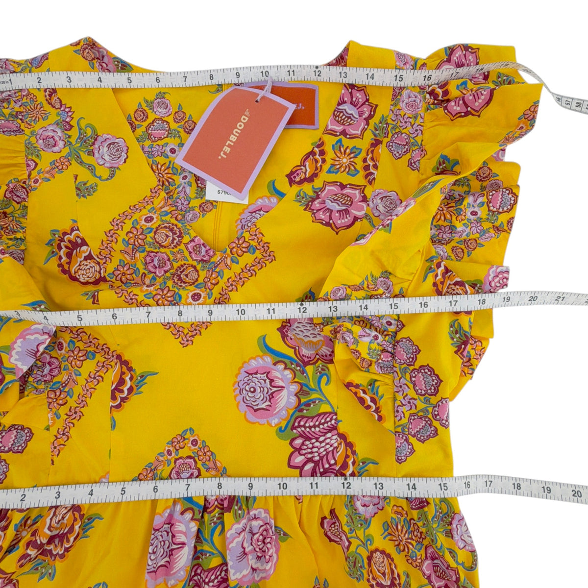 La DOUBLEJ Honeybun Dress in Cowgirl Giallo