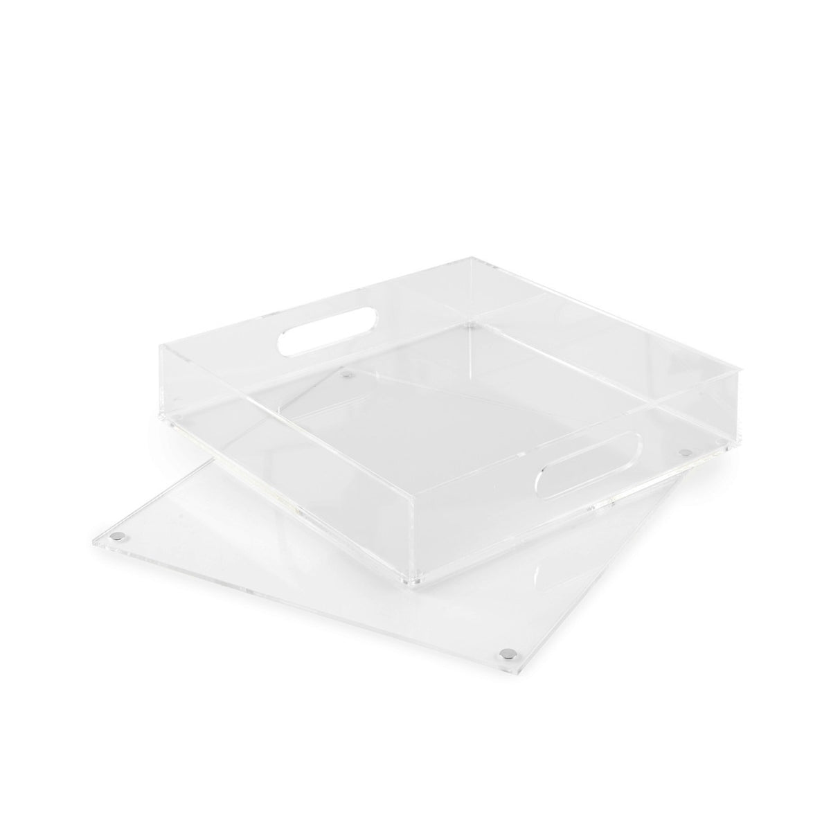 ACRYLIC 12" Square Insertable Tray