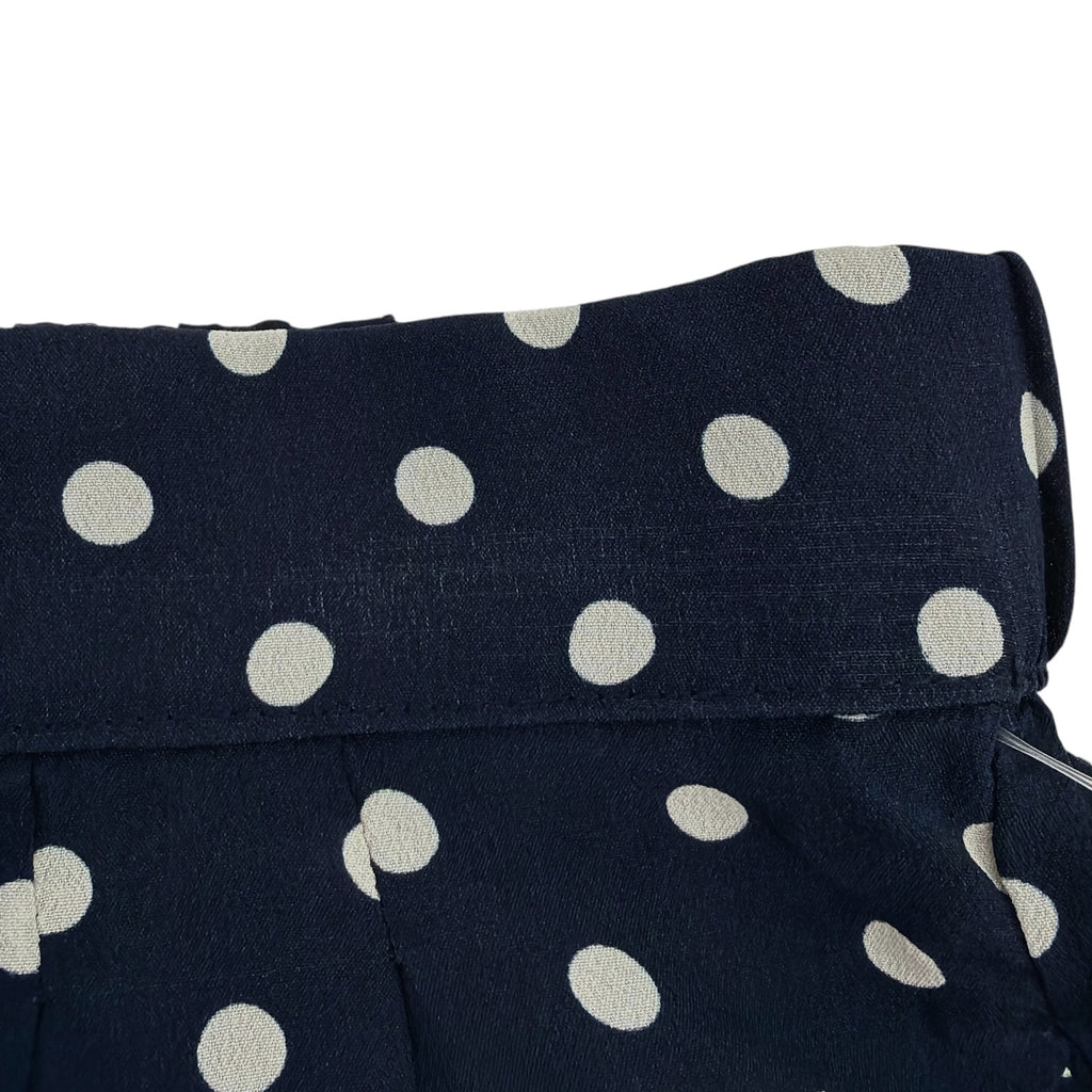 BIRDS of PARADIS by TROVATA Leigh Pant in Navy Polka Dot XS