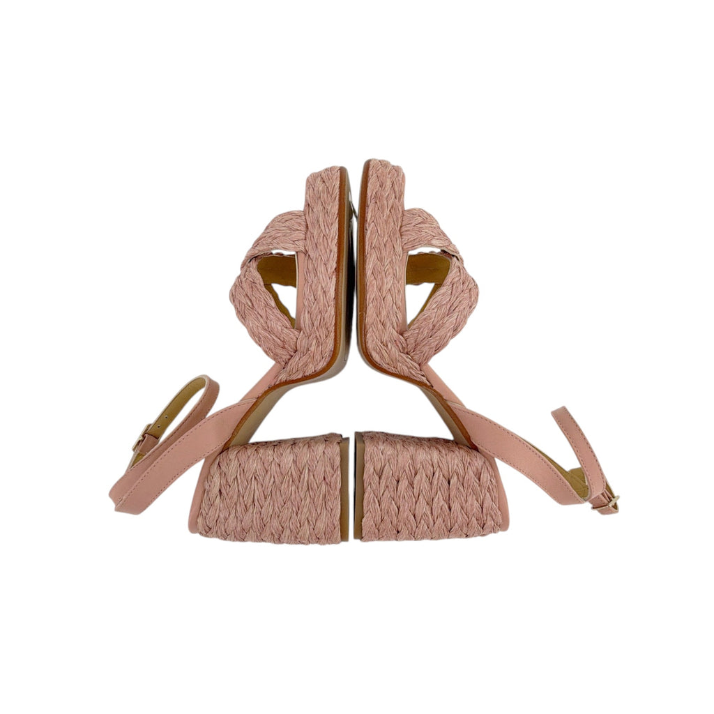 CASTANER Valeriette Platform Espadrilles in Rosa Empolvado 37