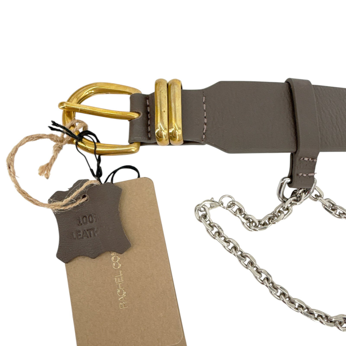 RACHEL COMEY Oram with Hip Clip Belt (Waist) in Taupe S