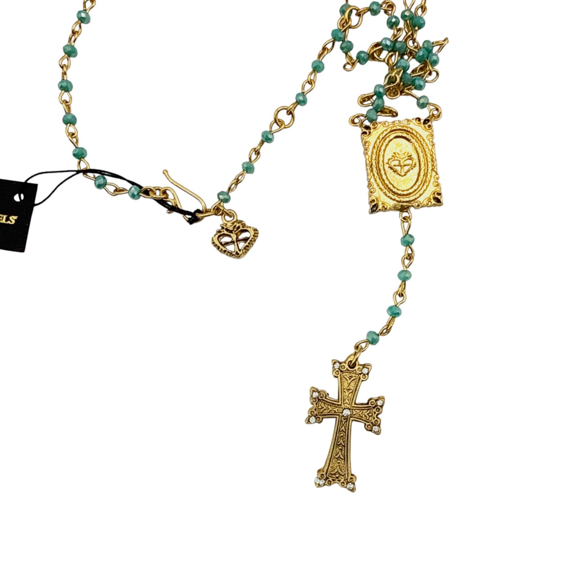 VSA Retablo Guadalupe Rosary Necklace