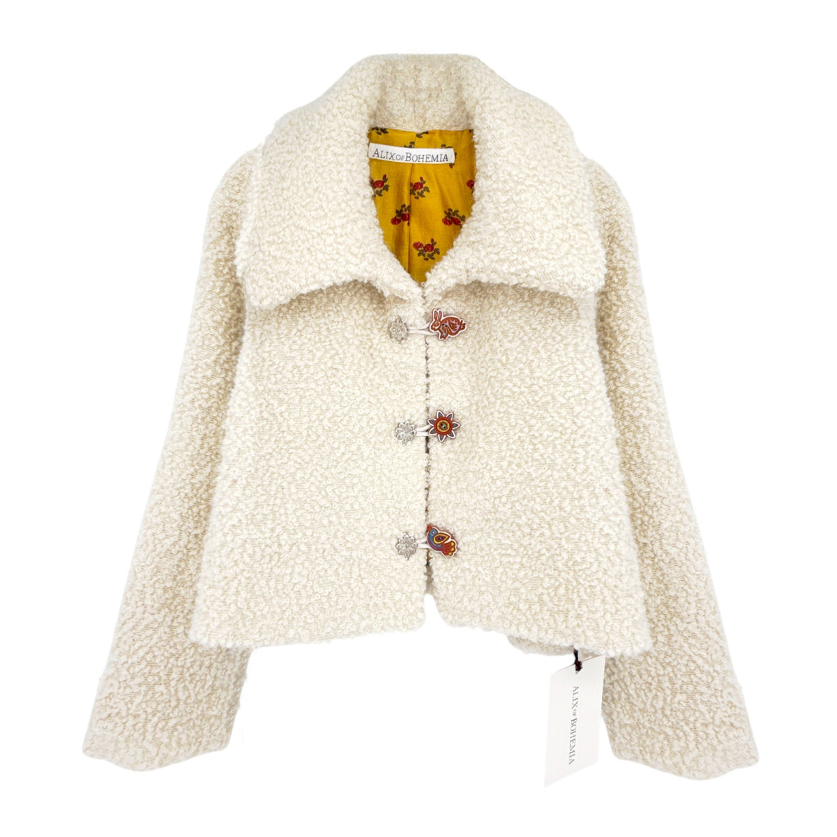 ALIX of BOHEMIA Colby Suri Wool Jacket S