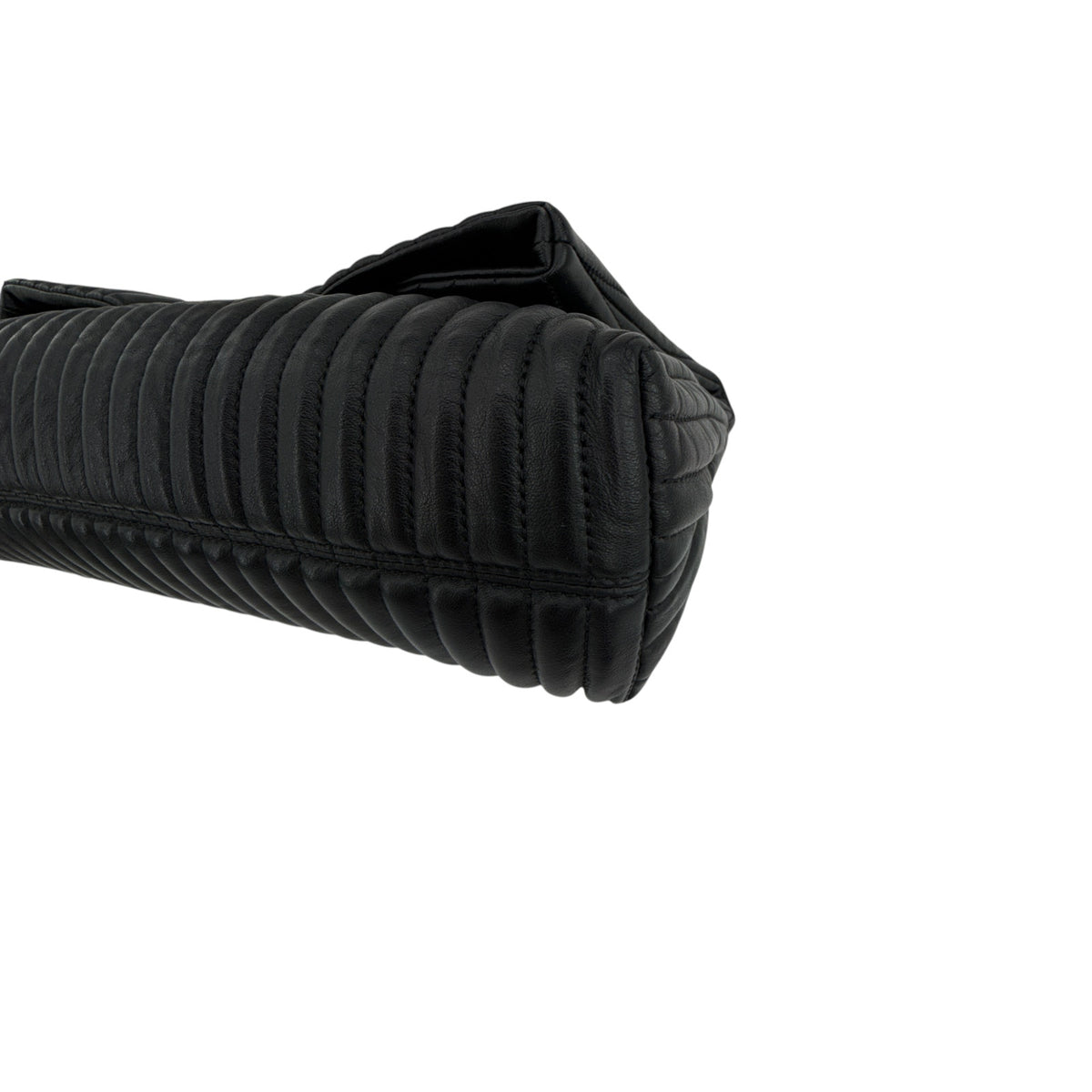 TOM FORD Calfskin Quilted Natalia Clutch in Black