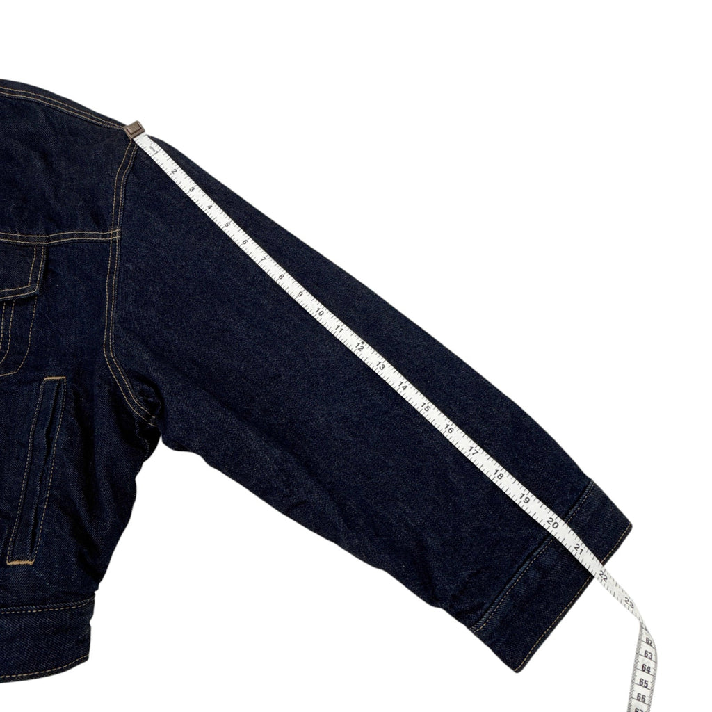 ASKK NY Nova Lined Jacket in Indigo Plaid 1|S