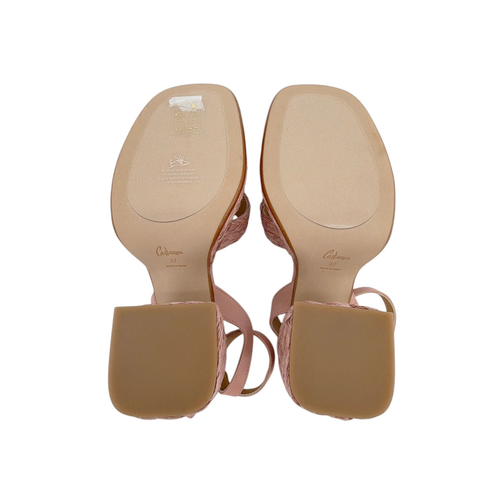 CASTANER Valeriette Platform Espadrilles in Rosa Empolvado 37