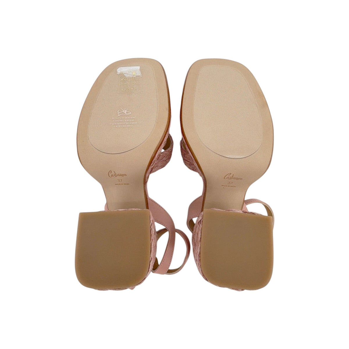 CASTANER Valeriette Platform Espadrilles in Rosa Empolvado 37