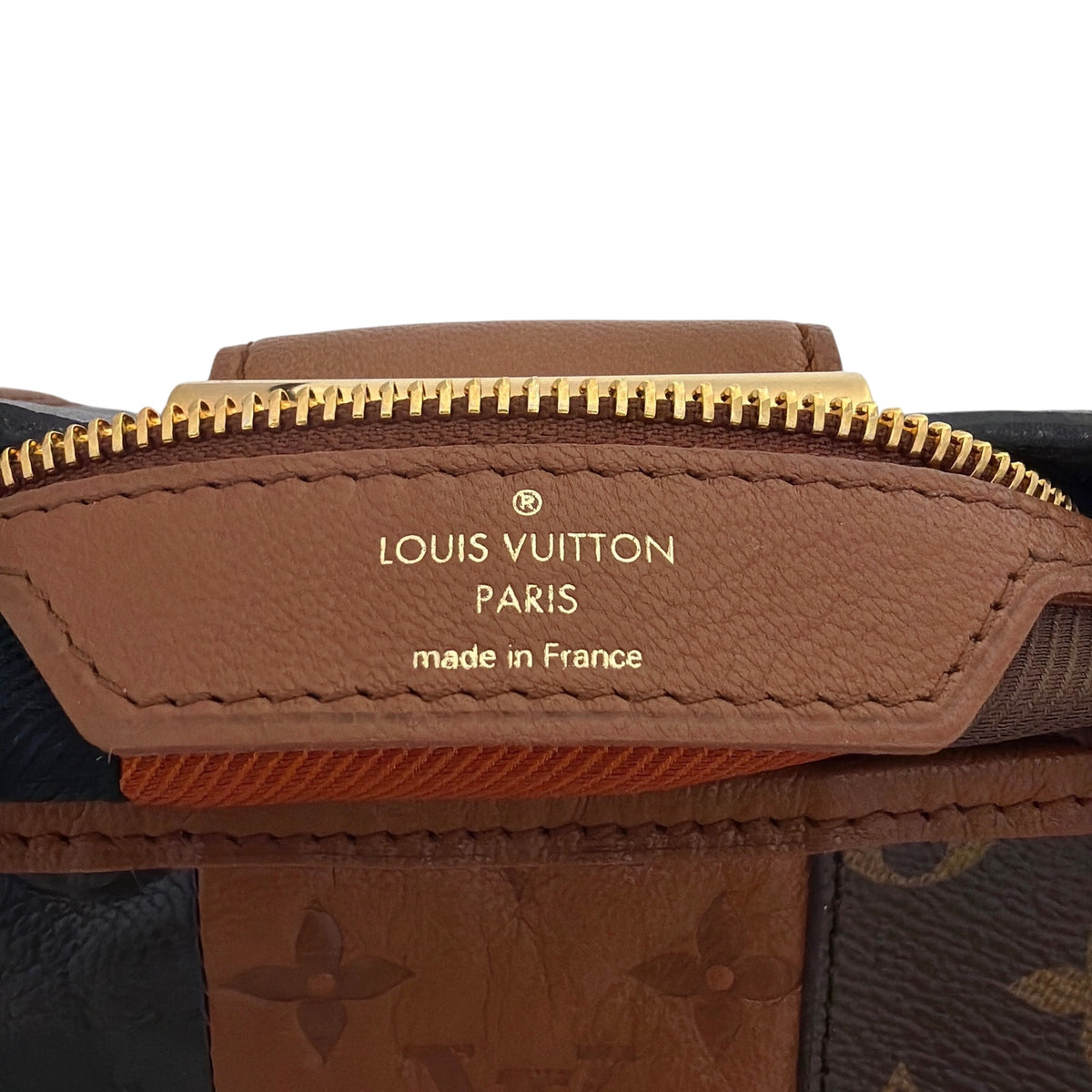 LOUIS VUITTON Limited Edition Monogram Blocks Pochette Plate Marine