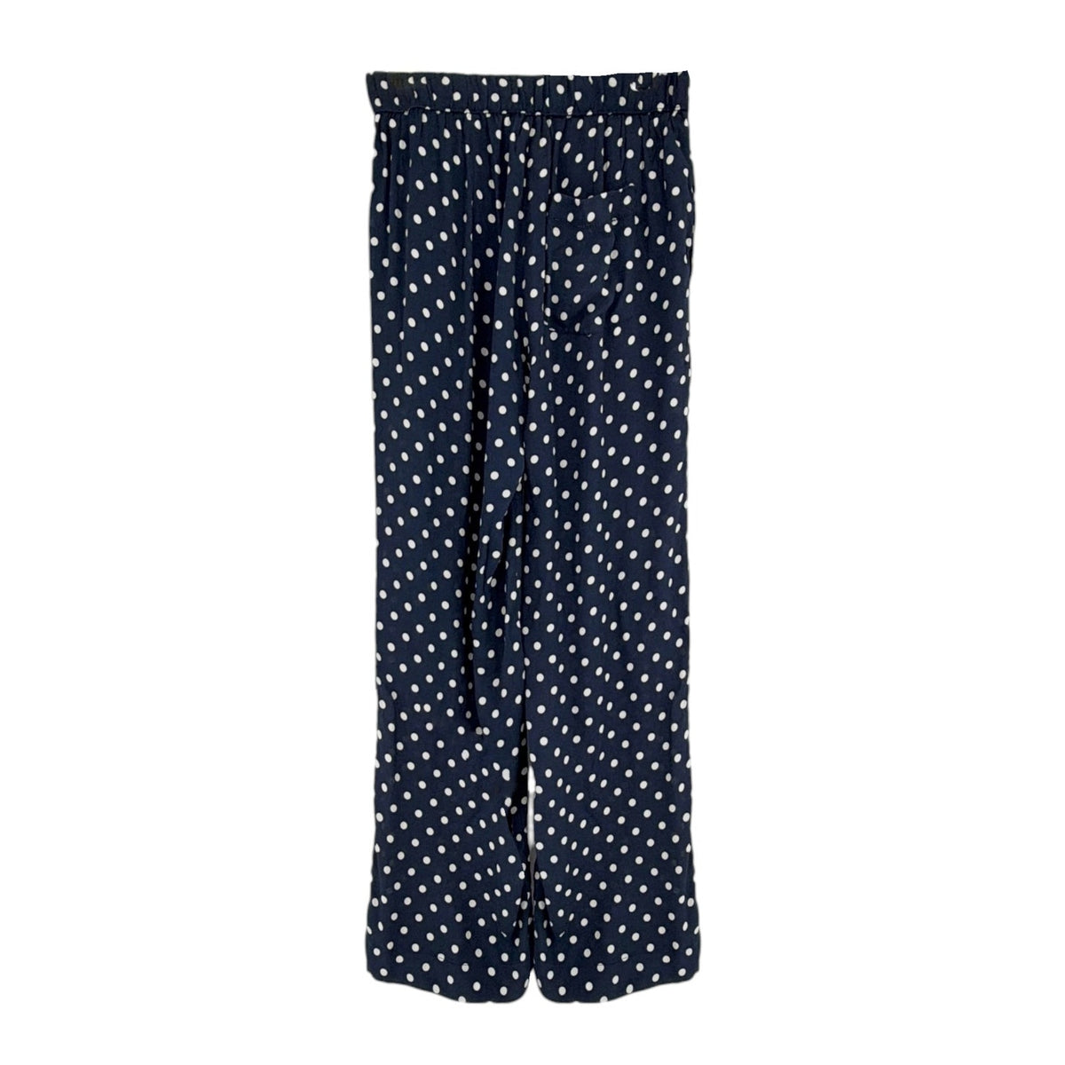 BIRDS of PARADIS by TROVATA Leigh Pant in Navy Polka Dot XS