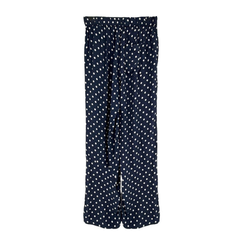 BIRDS of PARADIS by TROVATA Leigh Pant in Navy Polka Dot XS