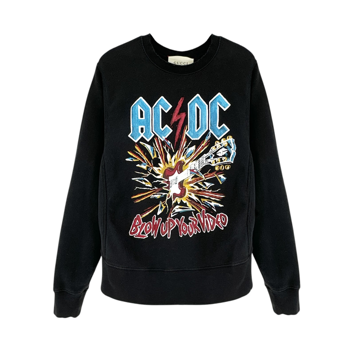 GUCCI AC/DC Logo Sweatshirt XS