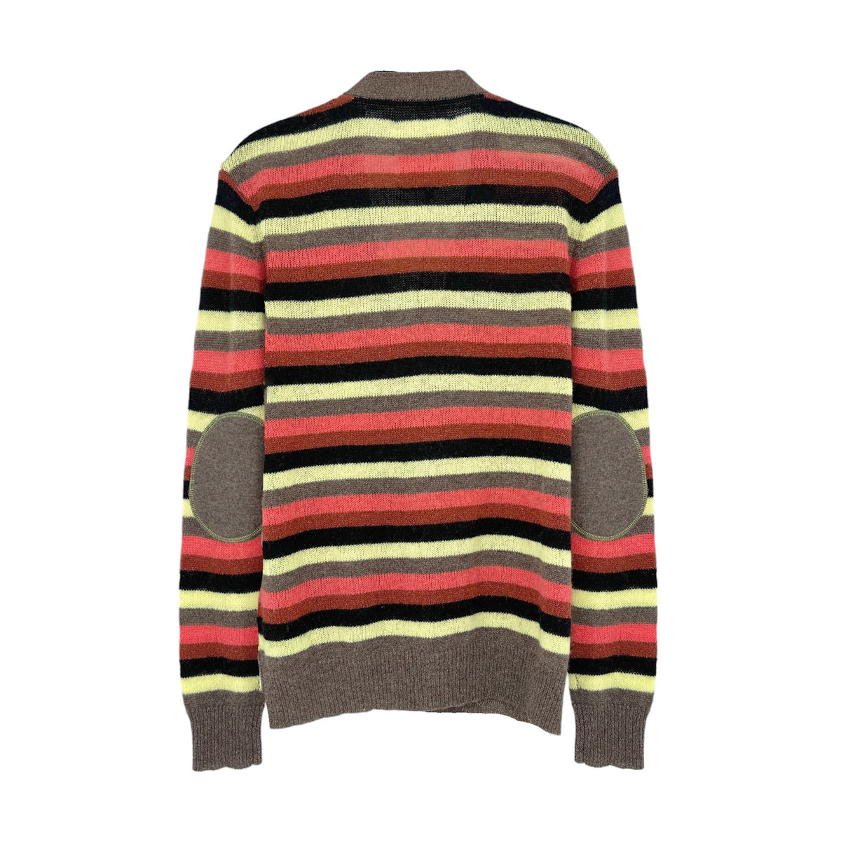 LE SUPERBE Boyfriend Sweater in Bright Stripe S