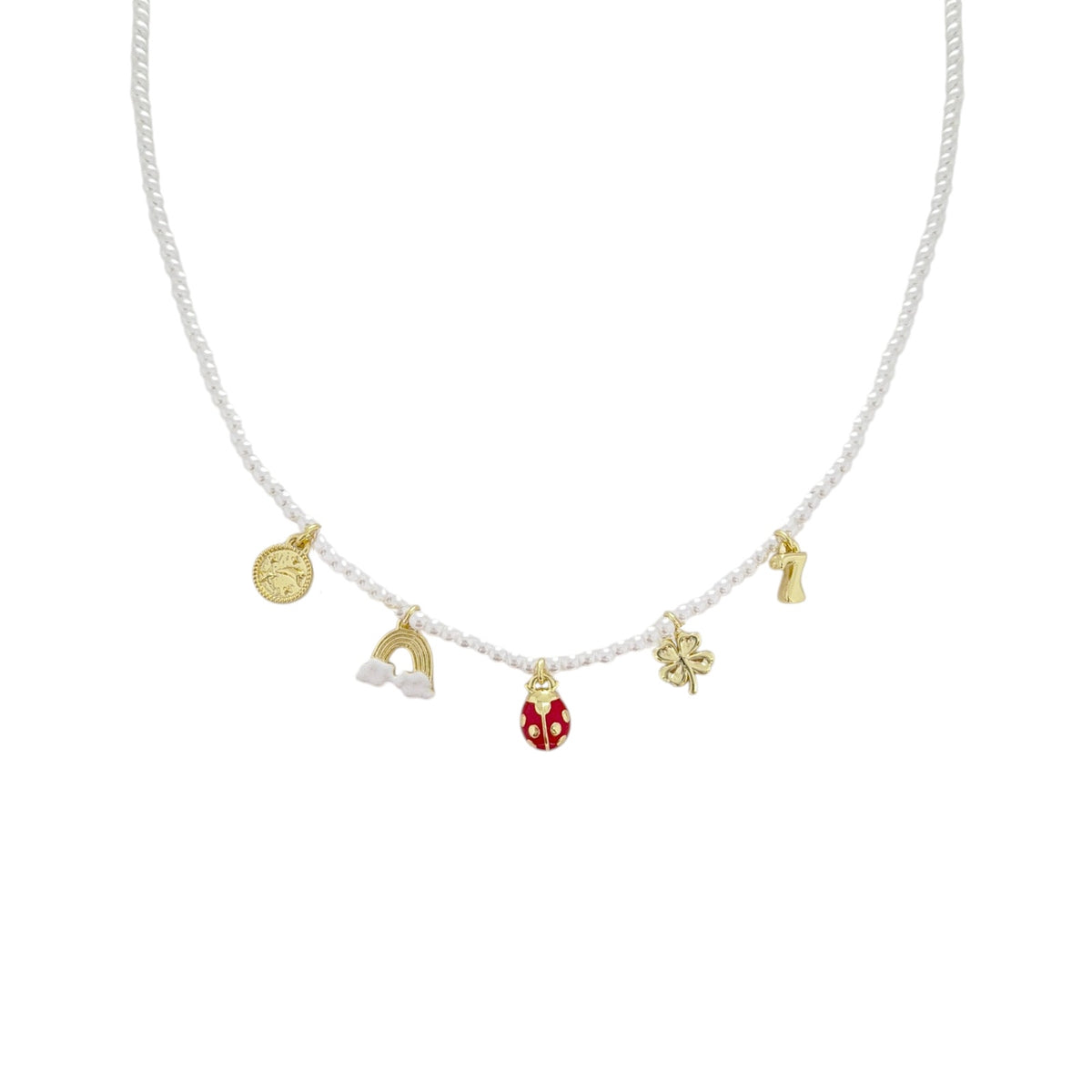 GORJANA Lucky Mini Charm Necklace
