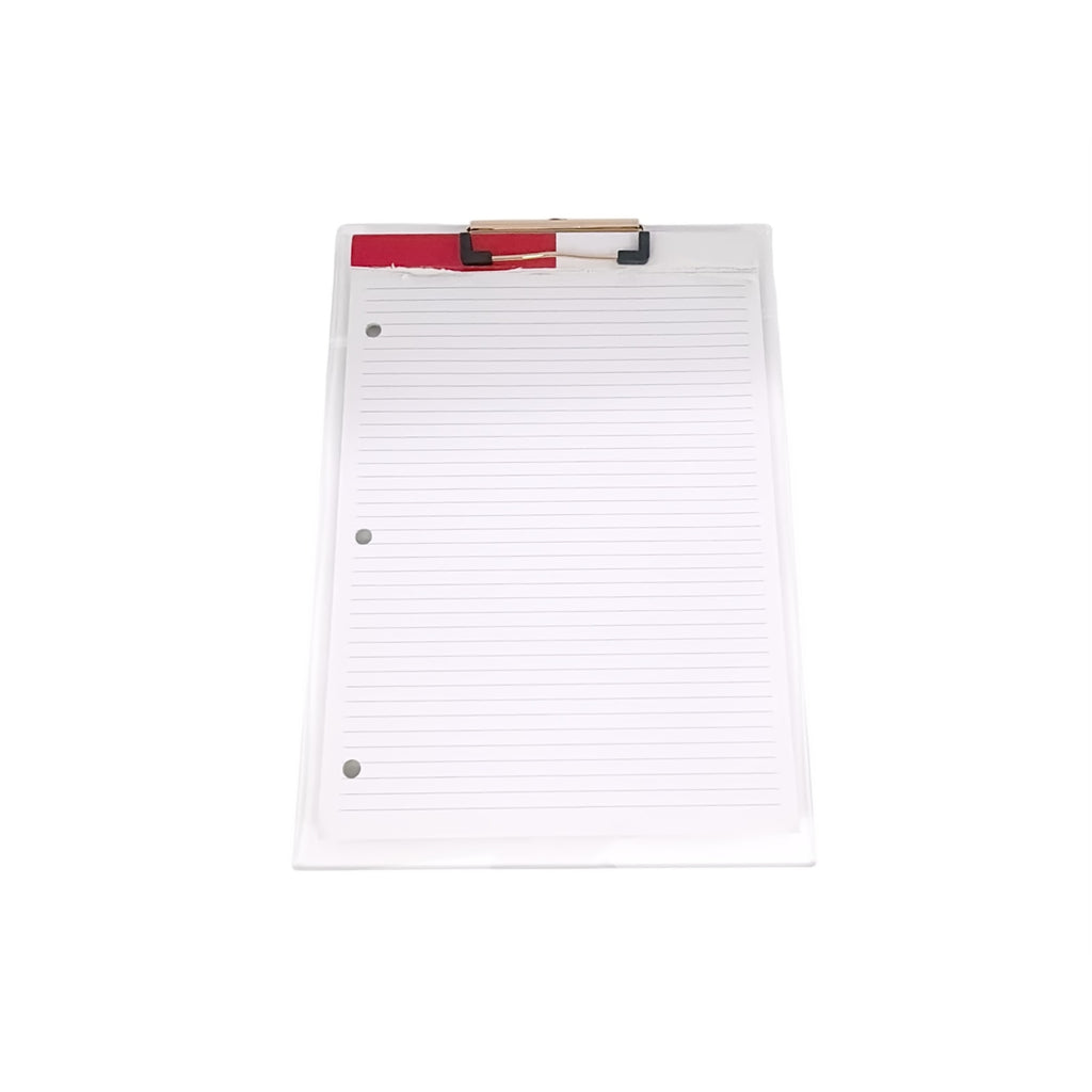 RUSSELL+HAZEL Acrylic + Gold Clear Clipboard