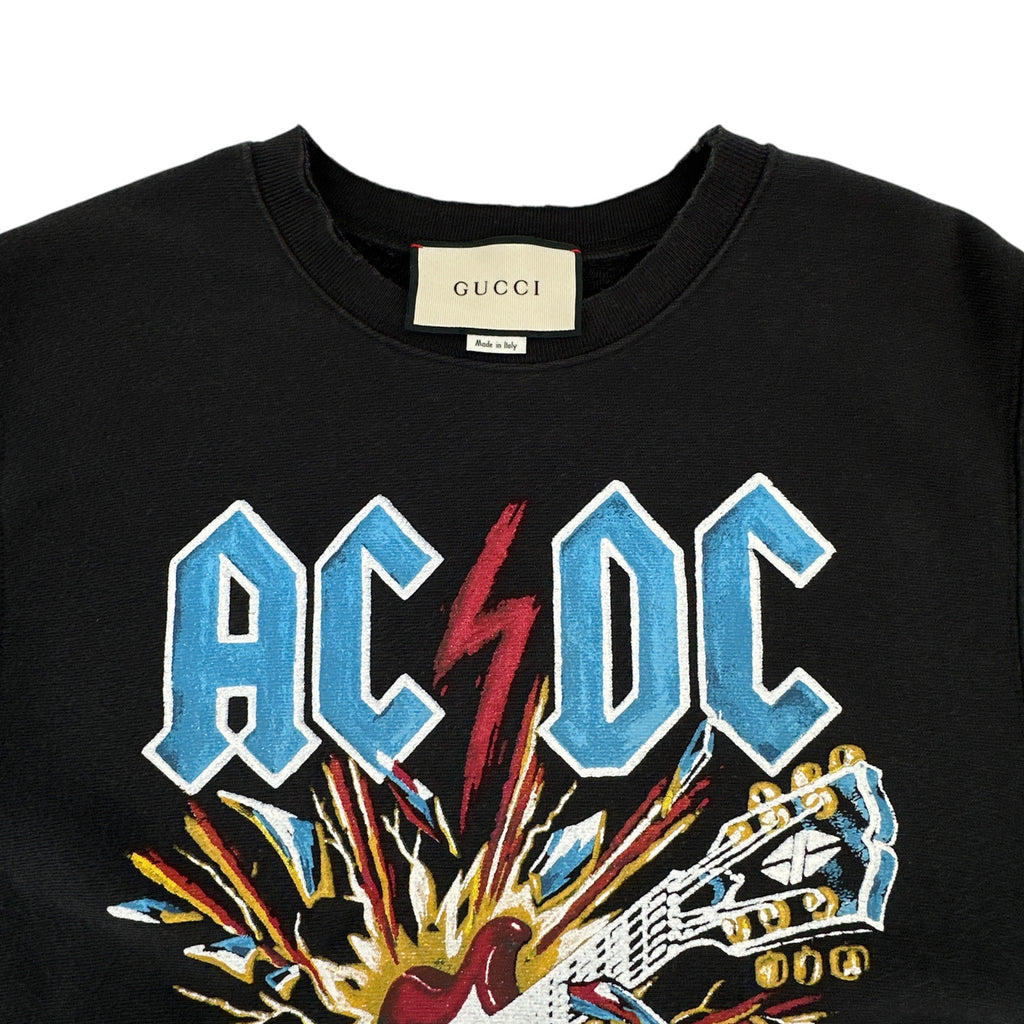GUCCI AC/DC Logo Sweatshirt XS