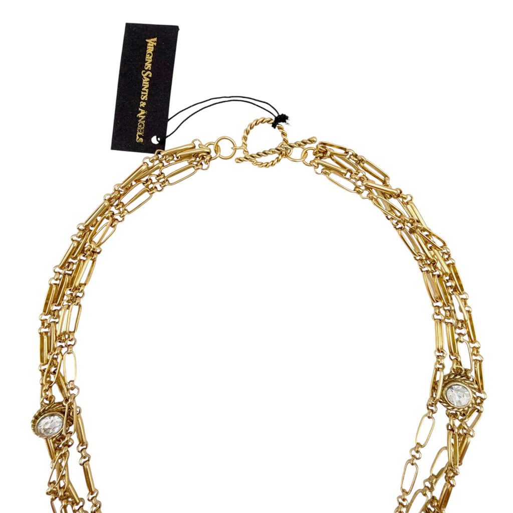 VSA Brigid Magdalena Cadena in Gold & Clear