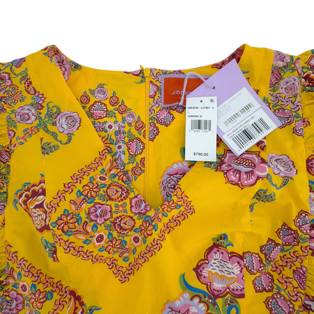La DOUBLEJ Honeybun Dress in Cowgirl Giallo