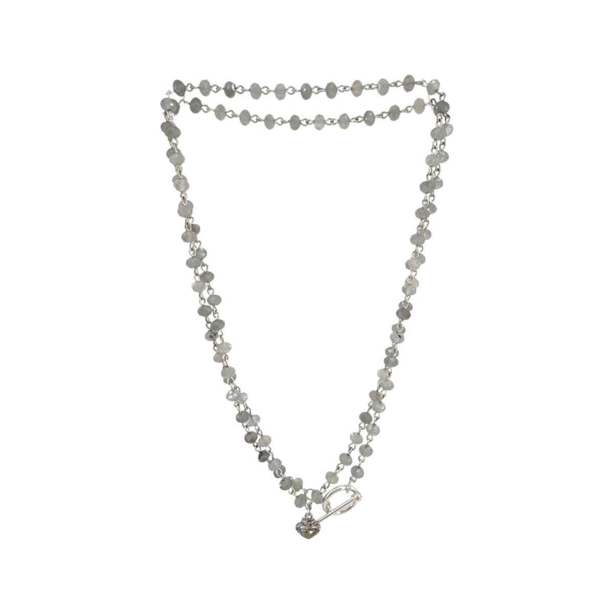 VSA Delfina 6mm Lux Labradorite & Silver