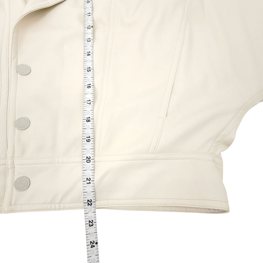 MOTHER The Big Time Jacket in Egret Drunk in Love M