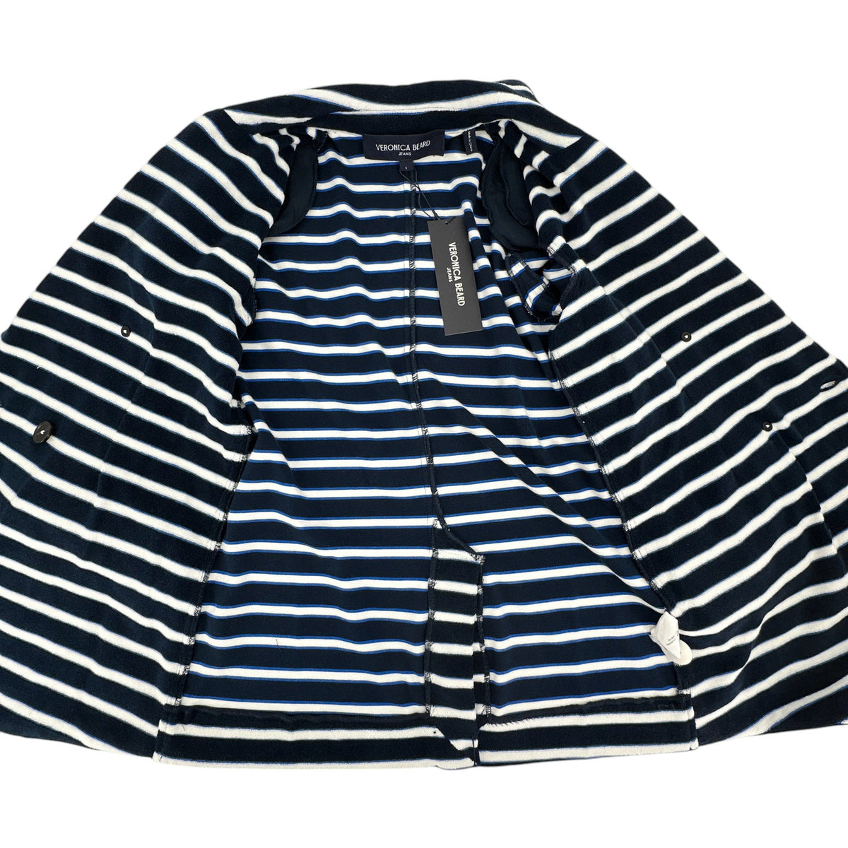 VERONICA BEARD Ortiz Terrycloth Jacket S