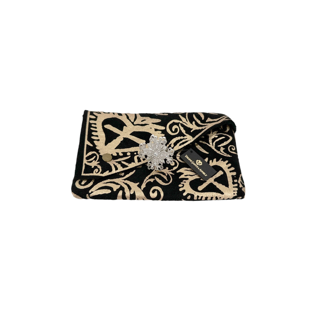 VSA Electra Cross Ring in Silver Size 6