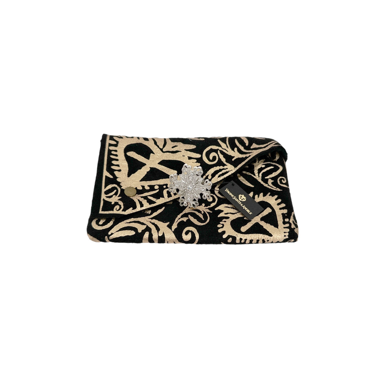 VSA Electra Cross Ring in Silver Size 6