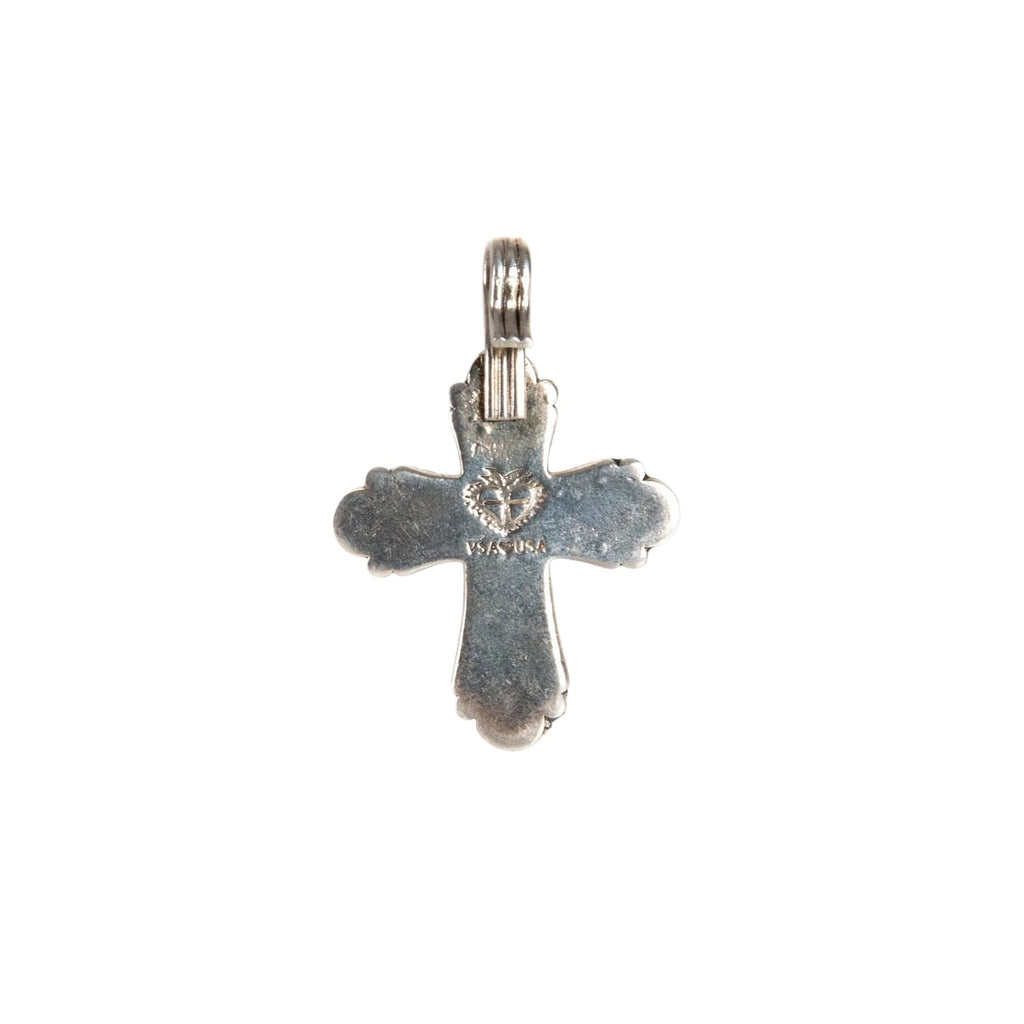 VSA Maria Cross Medallion Silver