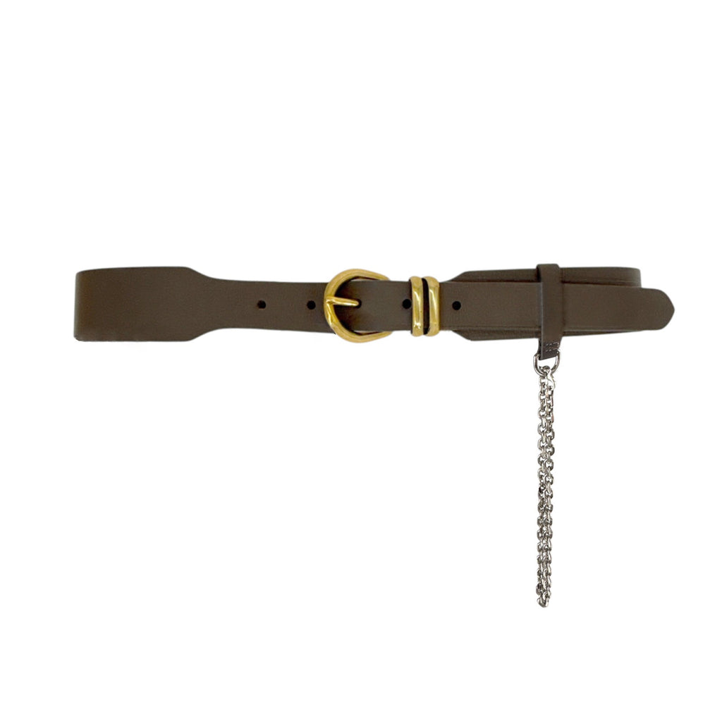 RACHEL COMEY Oram with Hip Clip Belt (Waist) in Taupe S