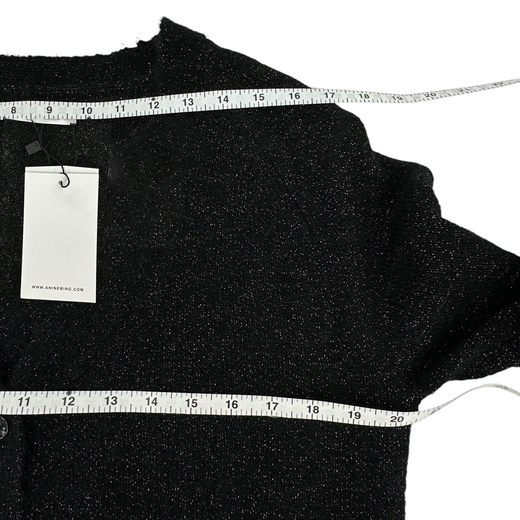 ANINE BING Mason Cardigan in Black S