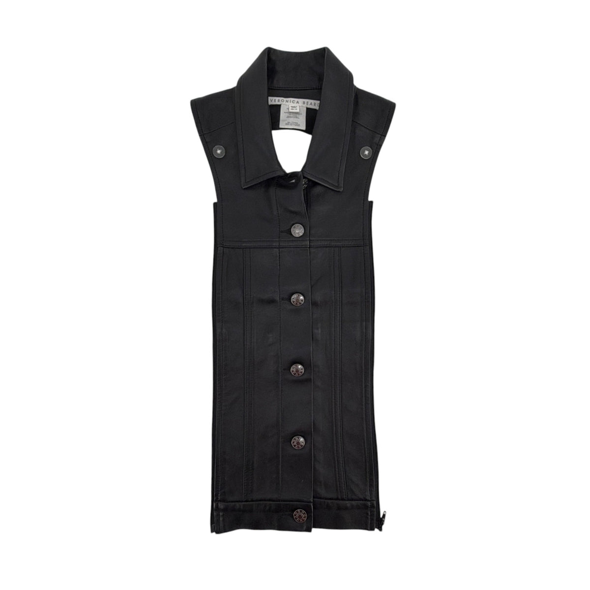 VERONICA BEARD Slate Dickey in Black Lamb Leather