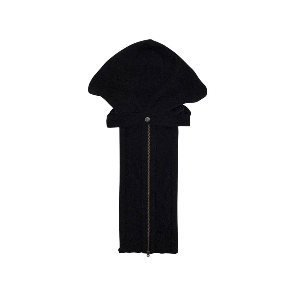 VERONICA BEARD Cashmere Blend Hoodie Dickey in Black