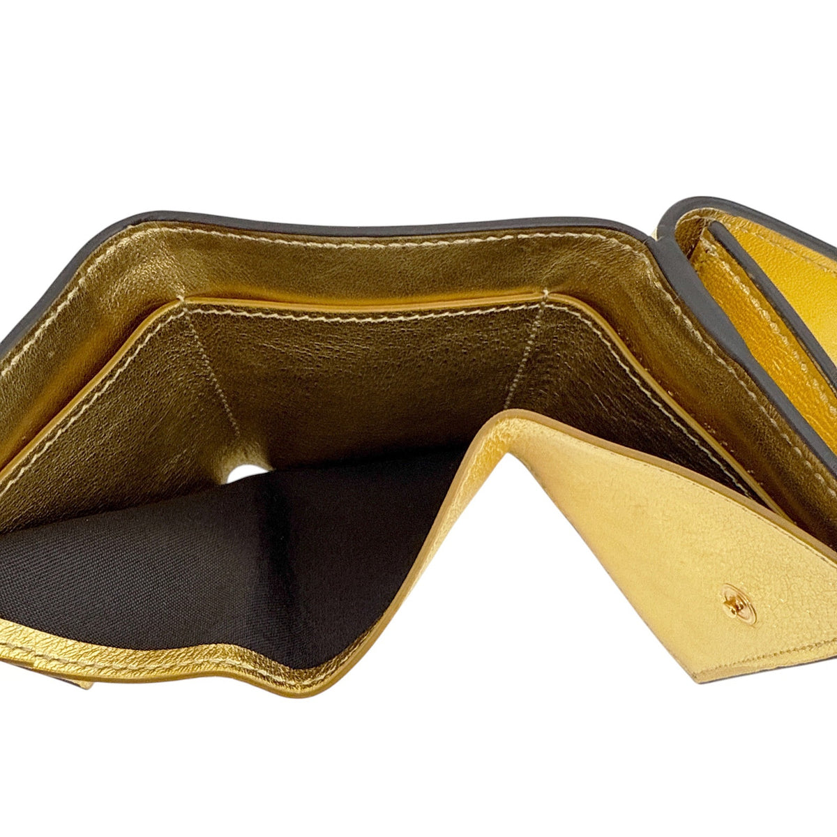 FENDI Roma Micro Trifold Leather