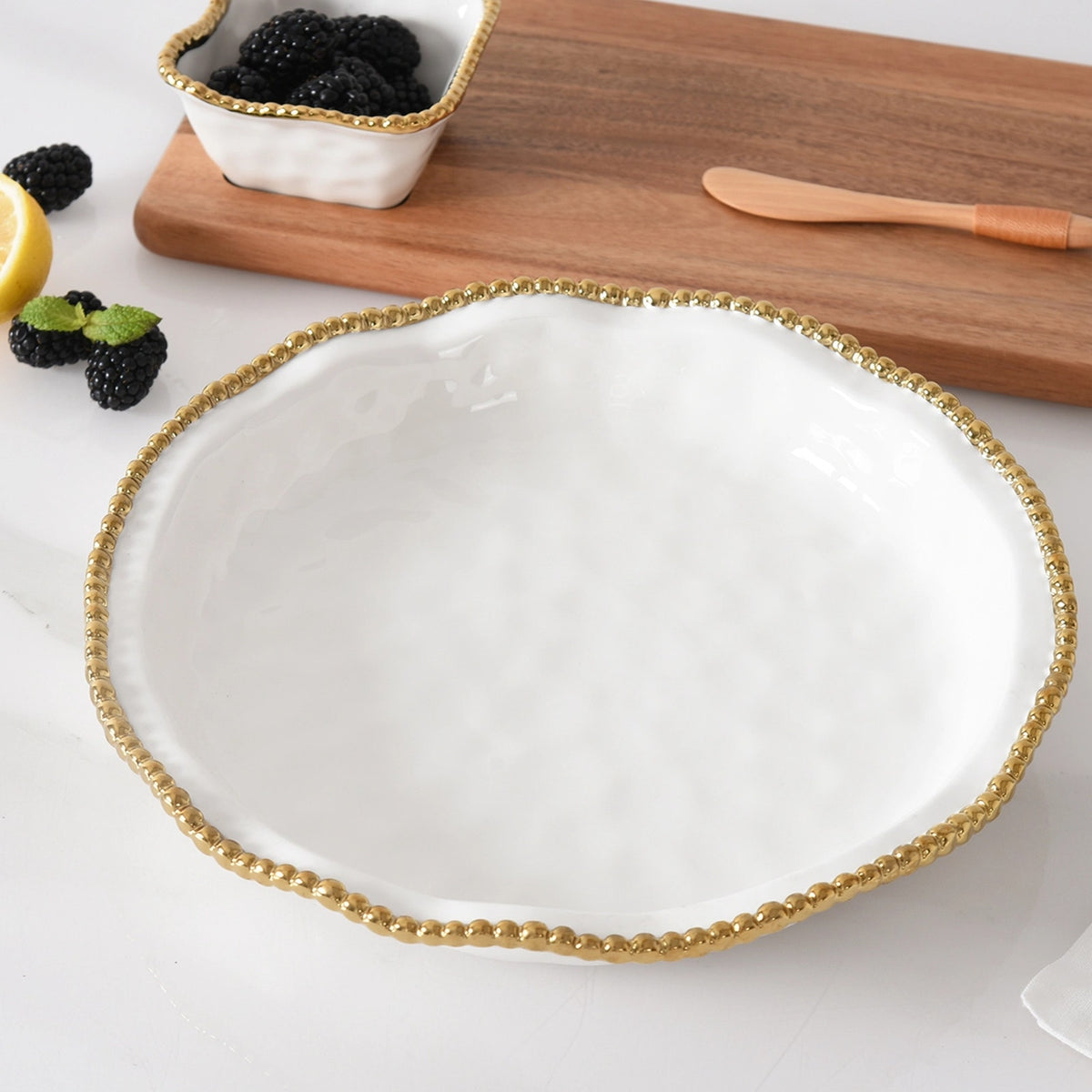 PAMPA BAY Golden Salerno 10" Pie Dish