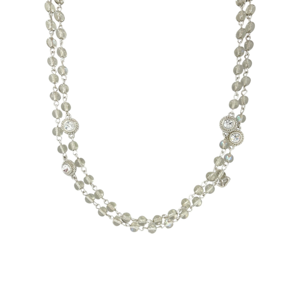 VSA Wrap Vintage Clear AB in Silver