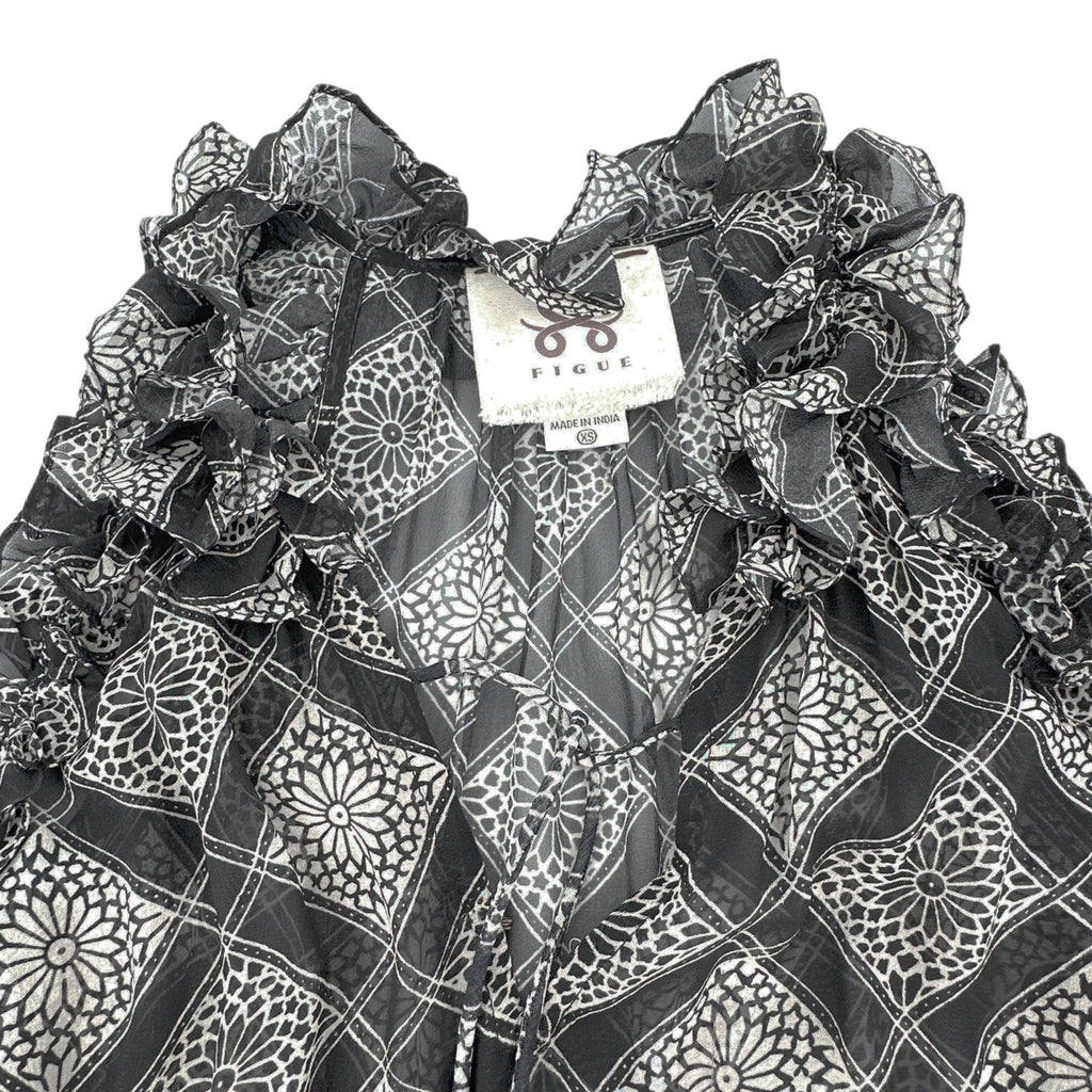 FIGUE Gabriella Silk Dress