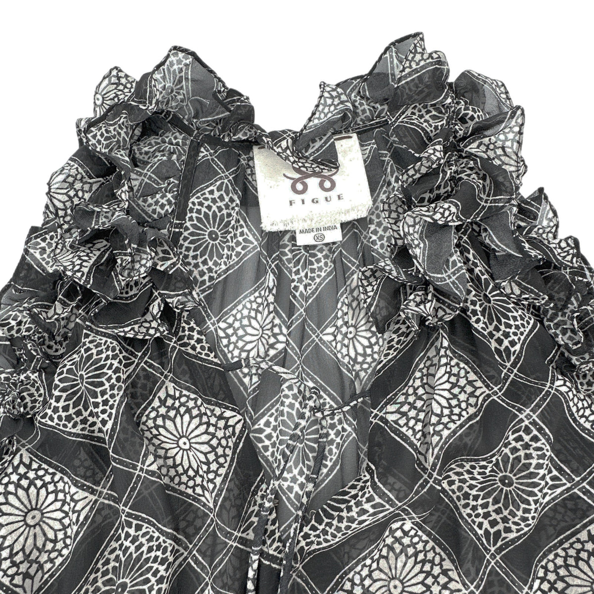 FIGUE Gabriella Silk Dress