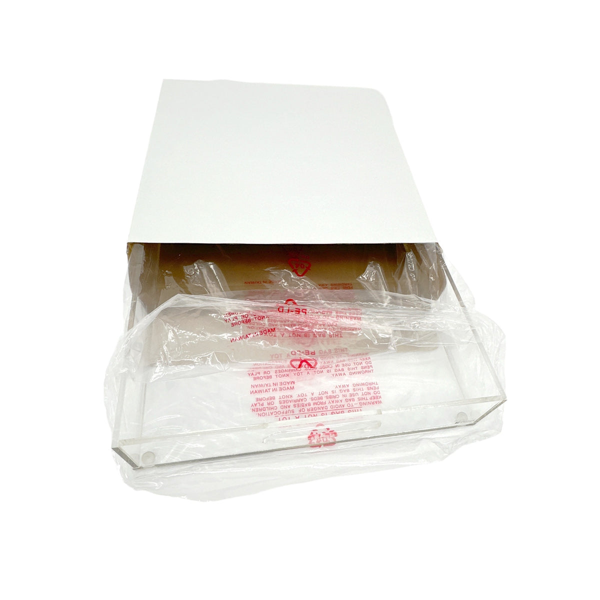 ACRYLIC 12" Square Insertable Tray