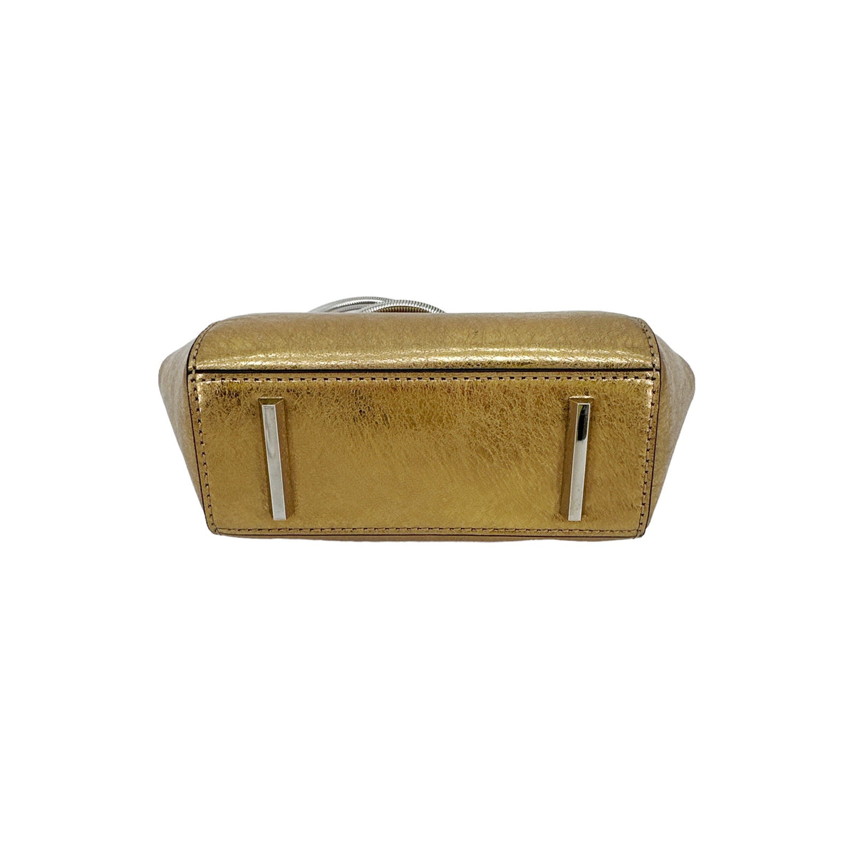 ALEXANDER WANG Chastity Makeup Pouch Clutch in Gold