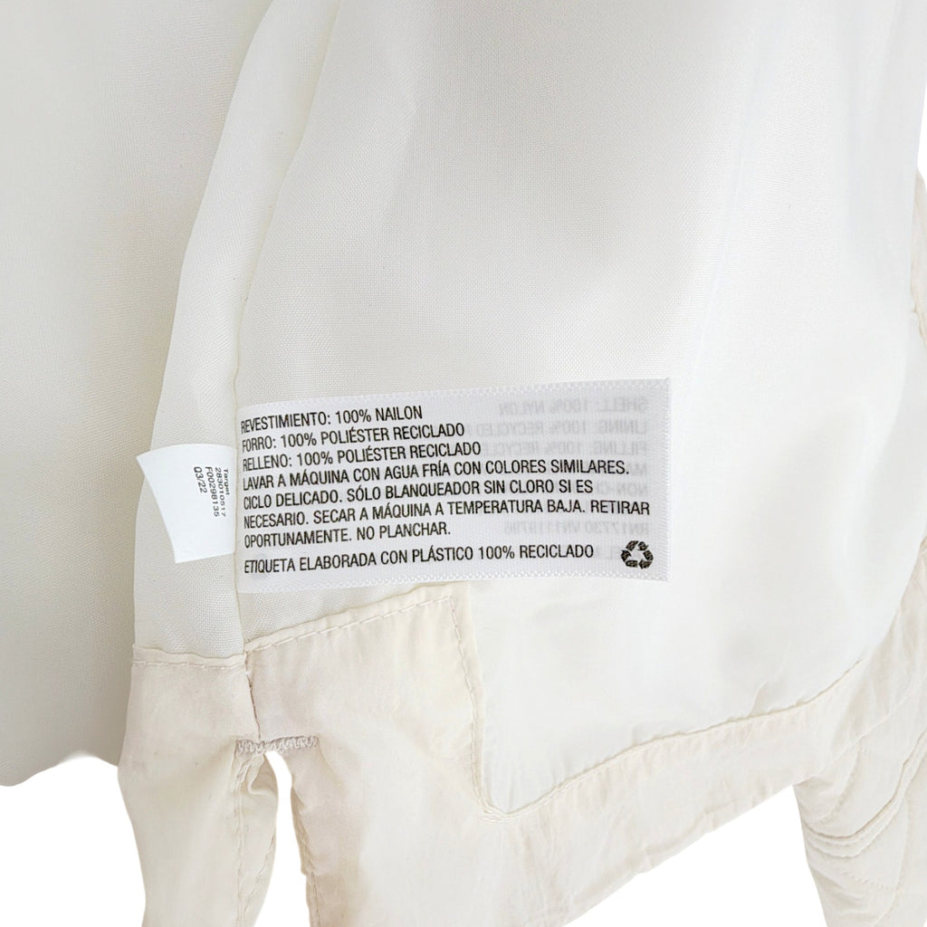 A NEW DAY Water Resistant Quilted Bomber Jacket in Cream XS