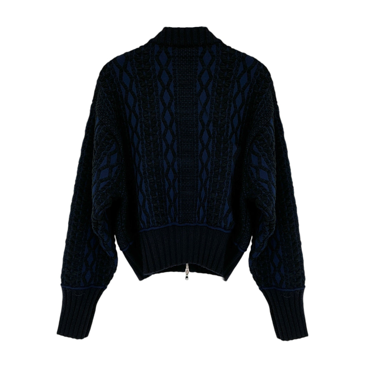 3.1 PHILLIP LIM Woven Mock Cable Bomber M