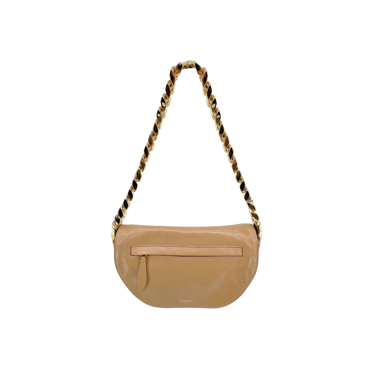 BURBERRY Small Soft Olympia Bag in Modern Beige