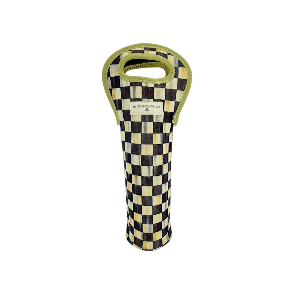 MACKENZIE-CHILDS Courtly Check Wine Tote