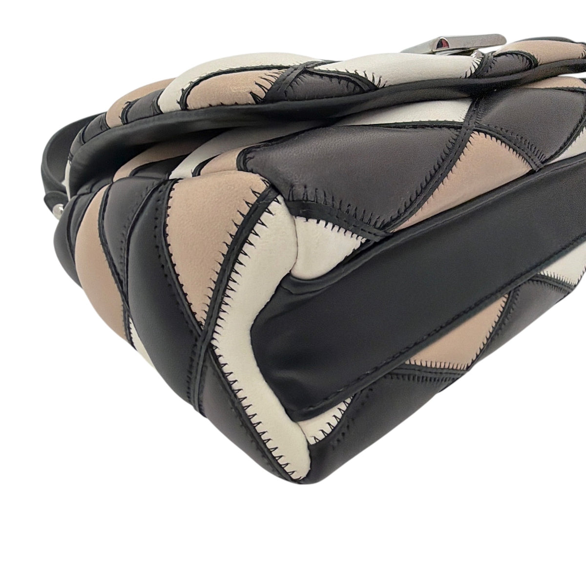 LOUIS VUITTON Leather GO-14 PM Patchwork Malletage Pattern