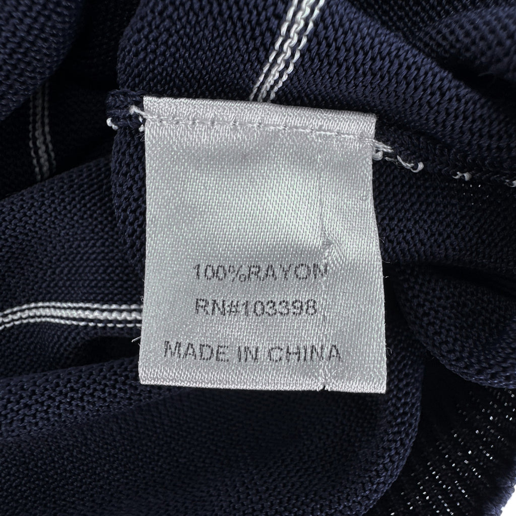 KULE Knit Polo Sweater in Navy L