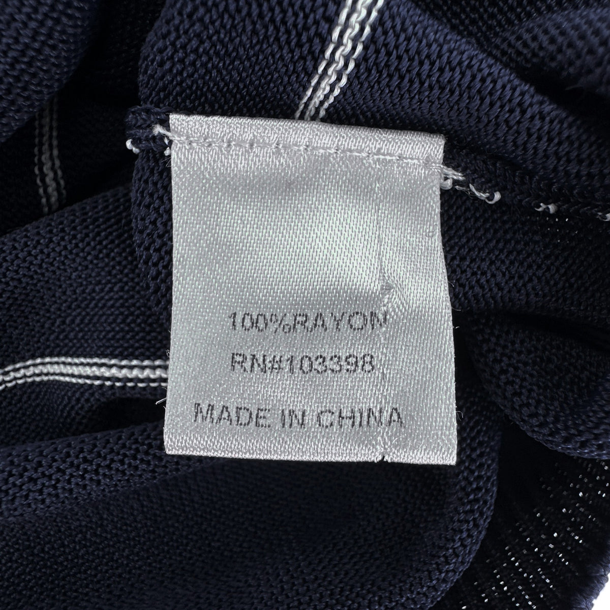 KULE Knit Polo Sweater in Navy L