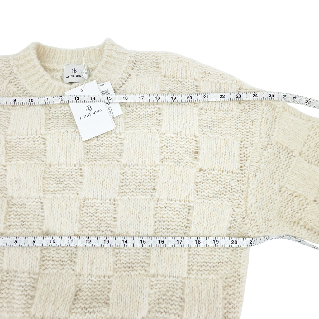 ANINE BING Bennett Sweater in Ivory XS