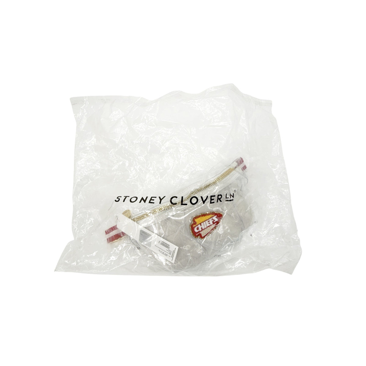 STONEY CLOVER LANE Kansas City Chiefs Clear Fanny Pack