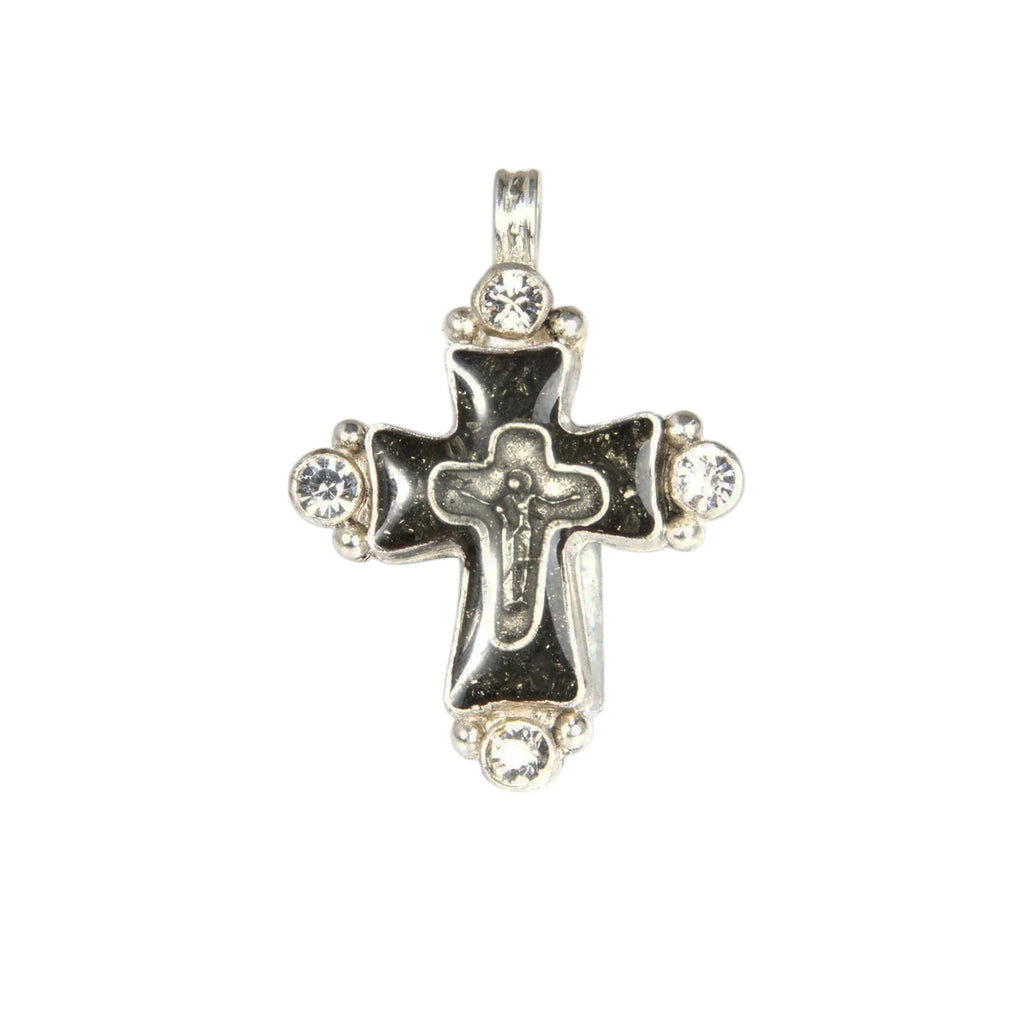 VSA Maria Cross Medallion Silver