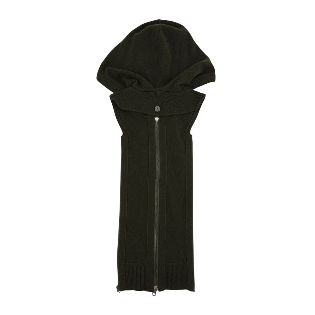 VERONICA BEARD Cashmere Hoodie Dickey in Army